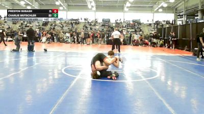 120 lbs Quarterfinal - Preston Bubash, PA vs Charlie Mutschler, MD