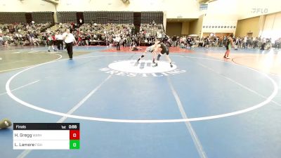 92-J2 lbs Final - Hunter Gregg, Warhawks Wrestling Inc. vs Leo Lamore, Fisheye