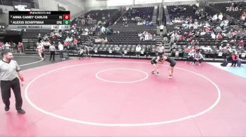 6A 155 lbs Cons. Round 2 - Alexis Schiffman, Copper Hills vs Anna Camey Carlos, Pleasant Grove