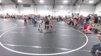 37 lbs Round 2 - Chaos Vasquez, Fort Stewart Wrestling Club vs Calum Shannon, Longwood Wrestling Club