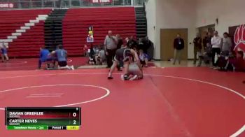 215 lbs Quarterfinal - Carter Neves, Graham vs Davian Greenlee, Buchtel