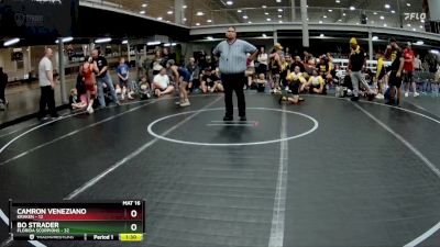 88 lbs Round 5 (8 Team) - Bo Strader, Florida Scorpions vs Camron Veneziano, Kraken