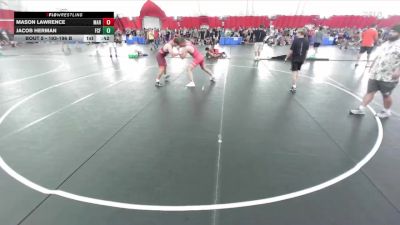 193-196 B Round 1 - Jacob Herman, Franklin Central Flashes vs Mason Lawrence, Marathon