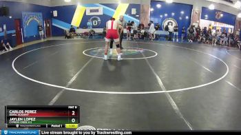 145 White Champ. Round 1 - JAYLEN LOPEZ, Cypress Creek H S vs Carlos Perez, Doral Academy