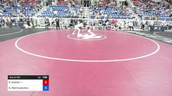 126 lbs Rnd Of 128 - Seamus Kuklok, North Dakota vs George Marinopoulos, Illinois