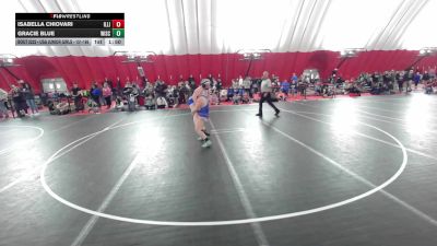 USA Junior Girls - 151-166 Champ. Round 3 - Gracie Blue, Wisconsin vs Isabella Chiovari, Illinois