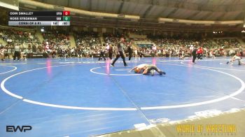 80 lbs Consi Of 8 #1 - Odin Smalley, Open Mats vs Ross Stegeman, RAW Wrestling Club