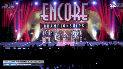 Howell Rebels - Super Surge [2025 L3 - Rec Performance Elite - 12Y DAY 1] 2025 Encore Philly Showdown