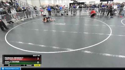 125 lbs Cons. Round 2 - Mariaha Benedict, Sebolt Wrestling Academy vs Kayla Cramer, Kansas