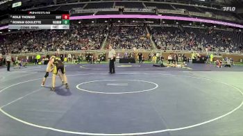D3-113 lbs Cons. Semi - Roman Goulette, Ogemaw Heights HS vs Kole Thomas, Hart HS