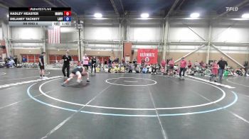 51 kg Rr Rnd 8 - Hadley Heaster, Misfits Twizzlers - Gk8E vs Delaney Tackett, Lady Warriors United - GK8E