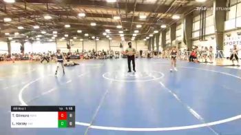 85 lbs Prelims - Teagan Gilmore, ScrapYard Soldiers Elite vs Logan Haney, Indiana High Rollers