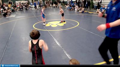 49-54 lbs Cons. Round 2 - Beau Hansen, Blue Hill vs Callum McCord, Superior Youth Wrestling