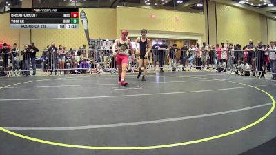 132 lbs Round Of 128 - Brent Orcutt, Mission Hills WC vs Tom Le, Braves WC