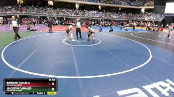 5A 126 lbs Quarterfinal - Inergee Donald, Dallas Hillcrest vs Madison Canales, Richmond Foster