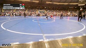 76 lbs Consi Of 16 #1 - Levi Gustin, Michigan Premier Wrestling Club vs Gavin Suchman, Moen Wrestling Academy