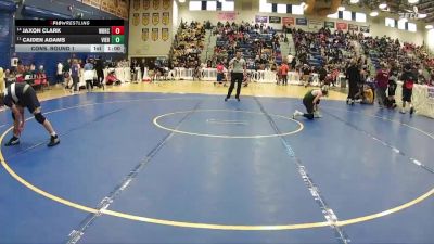 106 lbs Cons. Round 1 - JAXON CLARK, West Boca Raton Community High School vs Caiden Adams, Viera