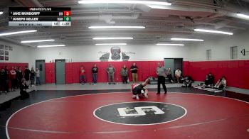 215 lbs Quarterfinal - Jake Mundorff, Ligonier Valley Hs vs Joseph Geller, Fox Chapel Area Hs