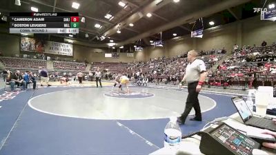 2A 150 lbs Cons. Round 2 - Boston Leugers, Millard vs Cameron Adair, San Juan