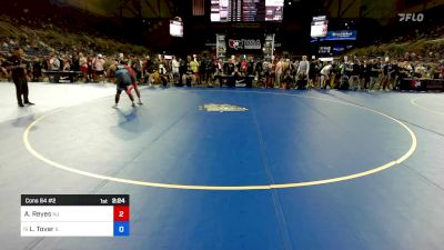 190 lbs Cons 64 #2 - Alex Reyes, NJ vs Leonardo Tovar, IL