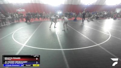 145 lbs Quarterfinal - Bradyn Penard, Wisconsin vs Jd Minder-Broeckaert, Victory School Of Wrestling