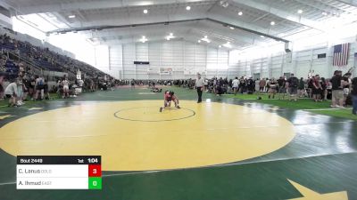 78 lbs Rr Rnd 3 - Colten Lanus, Dolores Bears vs Abraham Ihmud, Eastvale Elite WC