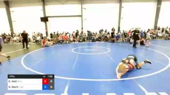 40 kg Quarterfinal - Ezekiel Keel, Tech Squad vs Grayson Davis, Team Delaware