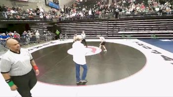 5A 126 lbs 5th Place Match - Gunner Knudsen, Westfield vs Adrian Gamino, Box Elder