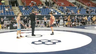 138 lbs Cons. Sub-rd Of 32 - Nathan Rioux, Indiana vs Kayden Eller, Iowa