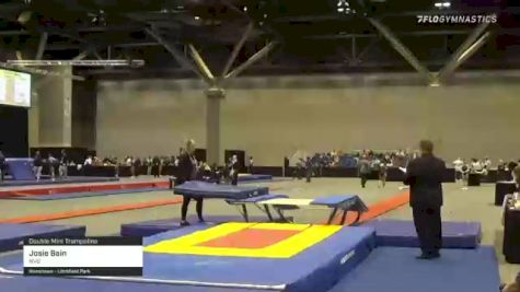 Josie Bain - Double Mini Trampoline, NVG - 2021 USA Gymnastics Championships