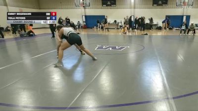 131 Open Champ. Round 2 - Teila Peters, Sioux Falls vs Emmy Begemann, Central Methodist University