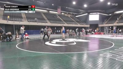 160 lbs 7th Place - Travis Coriaty, Shinglehouse vs Silas Greenman, Afton