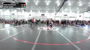 96 lbs Round Of 32 - Caleb Tsikerdanos, MD vs Hunter Turner, OH