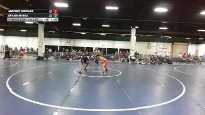 132 lbs Consi Of 128 #2 - Antonio Guebara, KS vs Efrain Rivera, SC