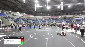 62 lbs Semifinal - Jeremiah Esquibel, Pomona Elite vs Logan Clarendon, Black Fox Wr Ac