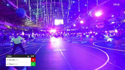 101 lbs Round Of 16 - Victory Hartley, Pikes Peak Warriors vs Jenni Olson, Nebraska Wr Ac