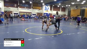 132 lbs Prelims - Ryan McCauley, Bellarmine Prep vs Kasius Graham, Slam Academy