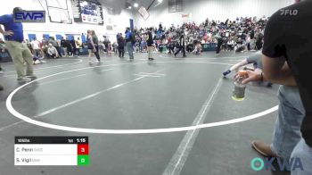 105 lbs Rr Rnd 3 - Courtney Penn, Choctaw Ironman Youth Wrestling vs Scarlett Vigil, Team Nomad