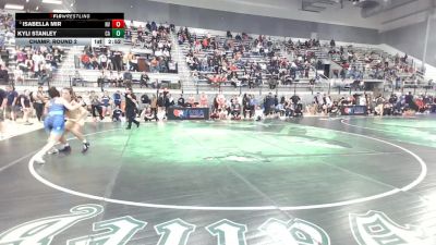 U23 Women - 65 lbs Champ. Round 2 - Isabella Mir, NV vs Kyli Stanley, CA
