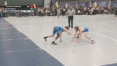 80 lbs Champ. Rd Of 32 - Mayer Brady vs Jackson Hermann, Greater Heights