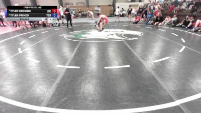 126 lbs Final - Tyler Herring, Level Up Wrestling Center vs Tyler Prinzo, Teknique Wrestling
