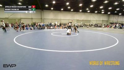 96 lbs Semifinal - Apollo Rojas-Crawford, Northern Colorado 12U vs Manny Payne Jr, Tulsa Elite 12U 1