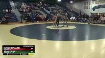 106 lbs Finals (2 Team) - Natalie Sepulveda, Bonanza vs Ethan Miller, Green Valley