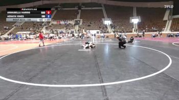 138 lbs 3rd Place Match - Annabella Harris, Trojan Wrestling Academy LLC vs Aenaya Vines, Unattached Lindsey Wilson