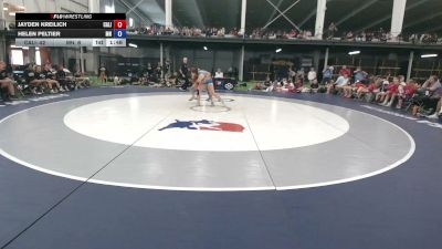 150 lbs Jayden Kreilich, California vs Helen Peltier, Minnesota