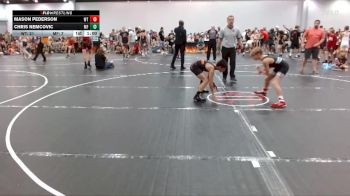 84 lbs Round 1 (8 Team) - Mason Pederson, Well Trained vs Chris Nemcovic, MF Purge Elite