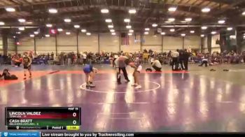 68 lbs Round 5 - Cash Bratt, Oklahoma Outlaws vs Lincoln Valdez, Team USA