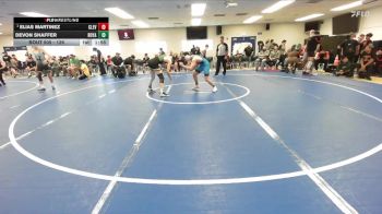 126 lbs Champ. Round 2 - Elias Martinez, Cleveland vs Devon Shaffer, Royal