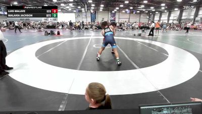 152 lbs Rr Rnd 1 - Luis Malave, 10th Planet Black vs Malakia Jackson, Team Gotcha Illinois