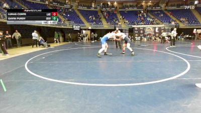 192 lbs Quarterfinal - Lukas Conte, Lake Lehman vs Gavin Purdy, Grove City